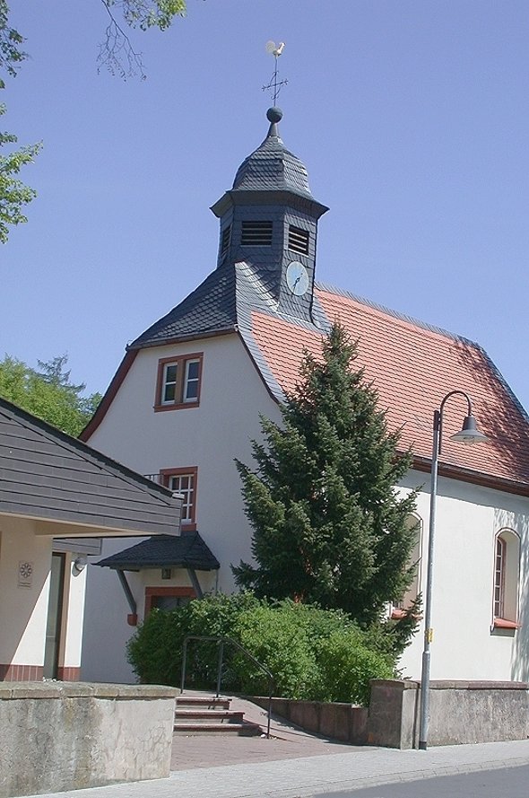 Außenansicht Kirche Rommelhausen