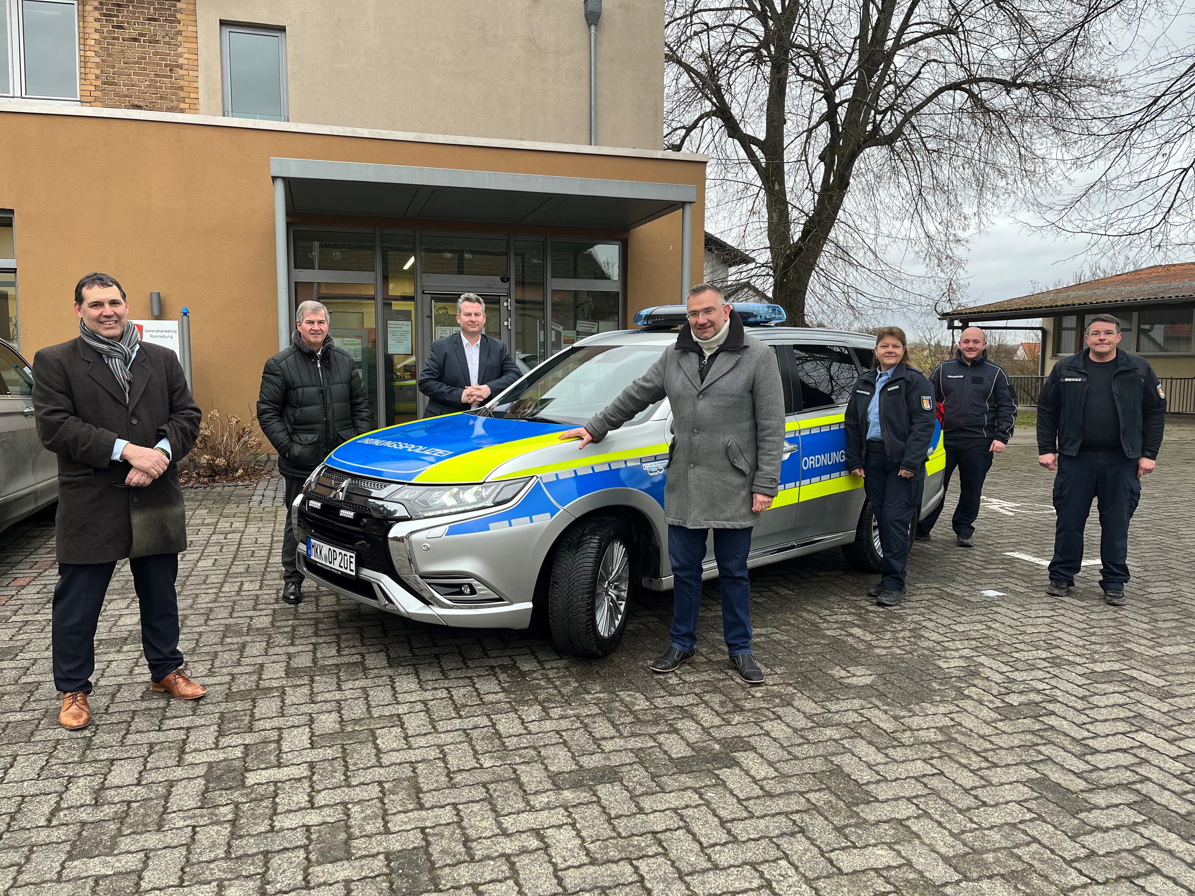 Dienstfahrzeug des Ordnungsbehördenbezirks 