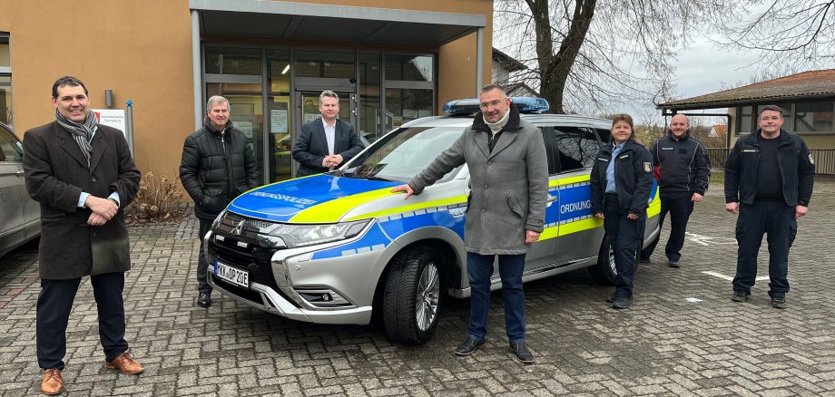 Dienstfahrzeug des Ordnungsbehördenbezirks 