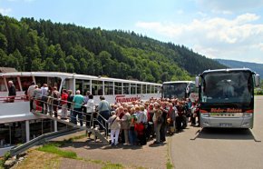 Gruppenbild vor der Franconia