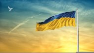 Ukrainische Flagge Ukrainische Flagge